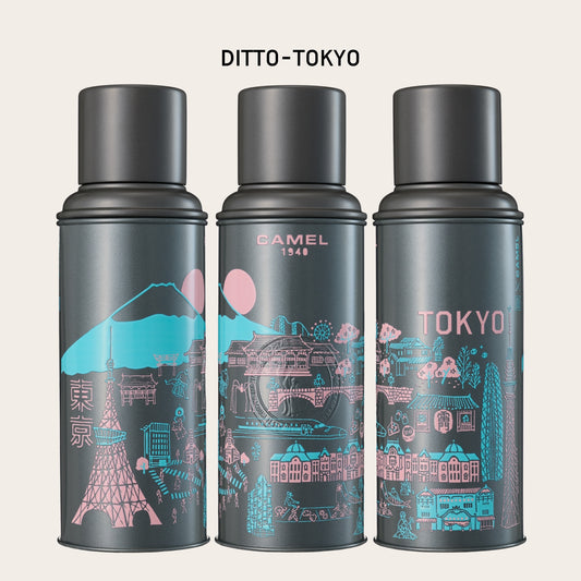 116 DITTO-TOKYO|ditto ditto コラボ|ガラス内瓶 真空断熱ボトル 450ml