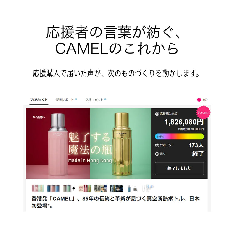 応援者のコメント｜「購入理由 トップ3」