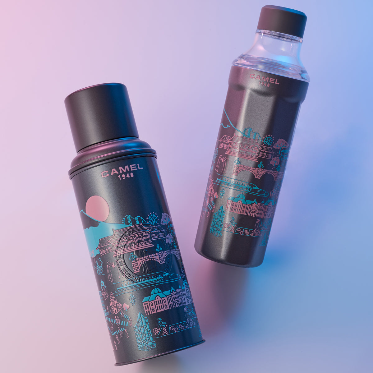 Flow53｜セラミックコート ステンレス真空断熱ボトル 530ml｜CAMEL