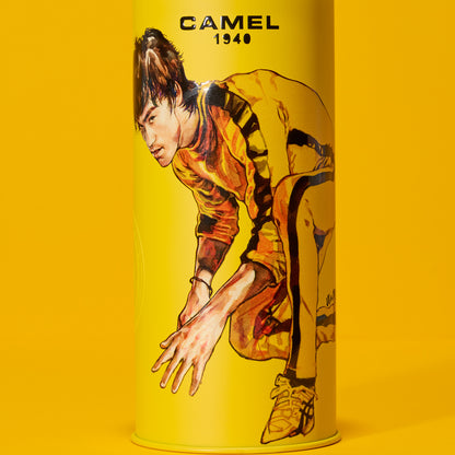【NEW】116 Bruce Lee | ブルース・リー × CAMEL ガラス内瓶 真空断熱ボトル 450ml