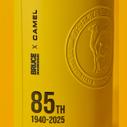【NEW】116 Bruce Lee | ブルース・リー × CAMEL ガラス内瓶 真空断熱ボトル 450ml