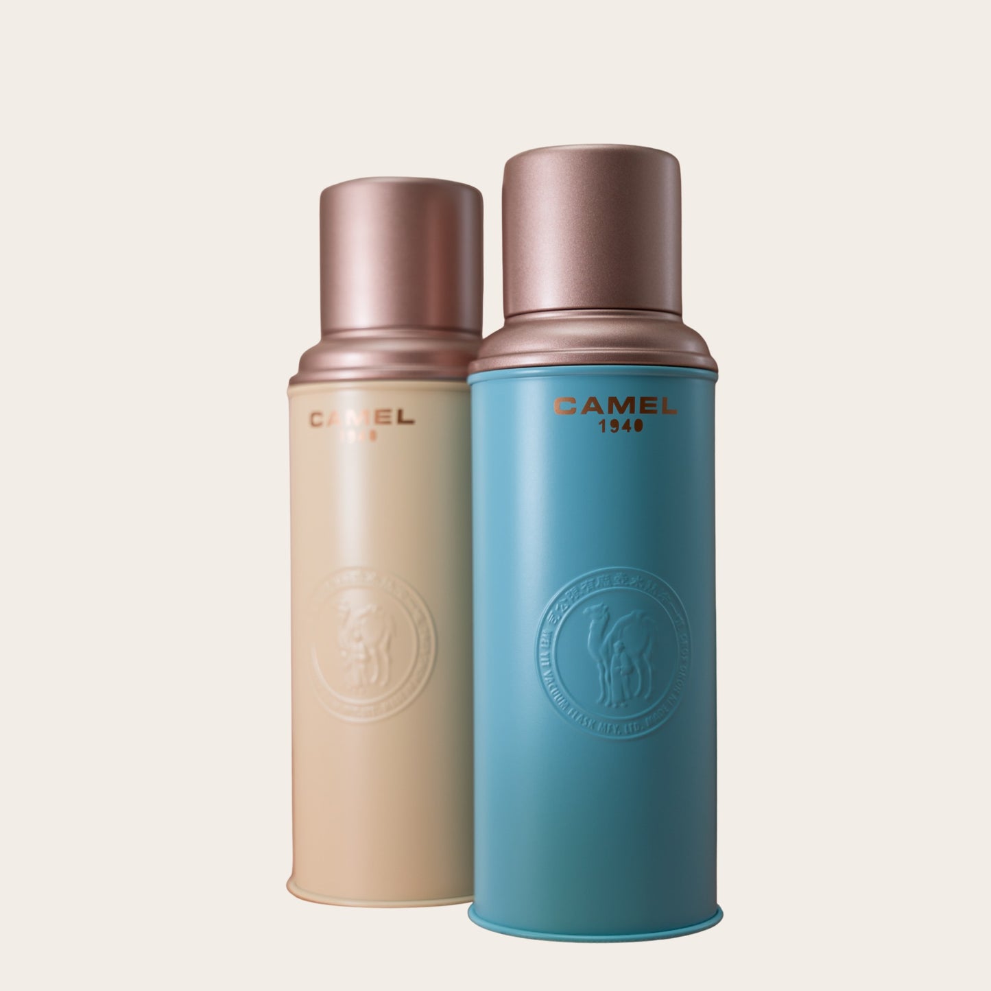 【10%OFF＆送料0円】116のSET｜ガラス内瓶 真空断熱ボトル 450ml ×２