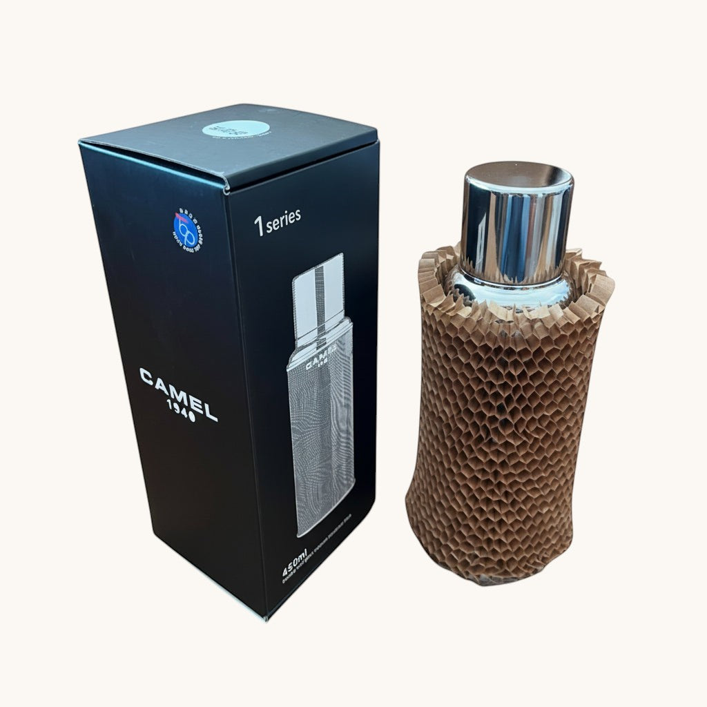 122 | ガラス内瓶 真空断熱ボトル 450ml Premium