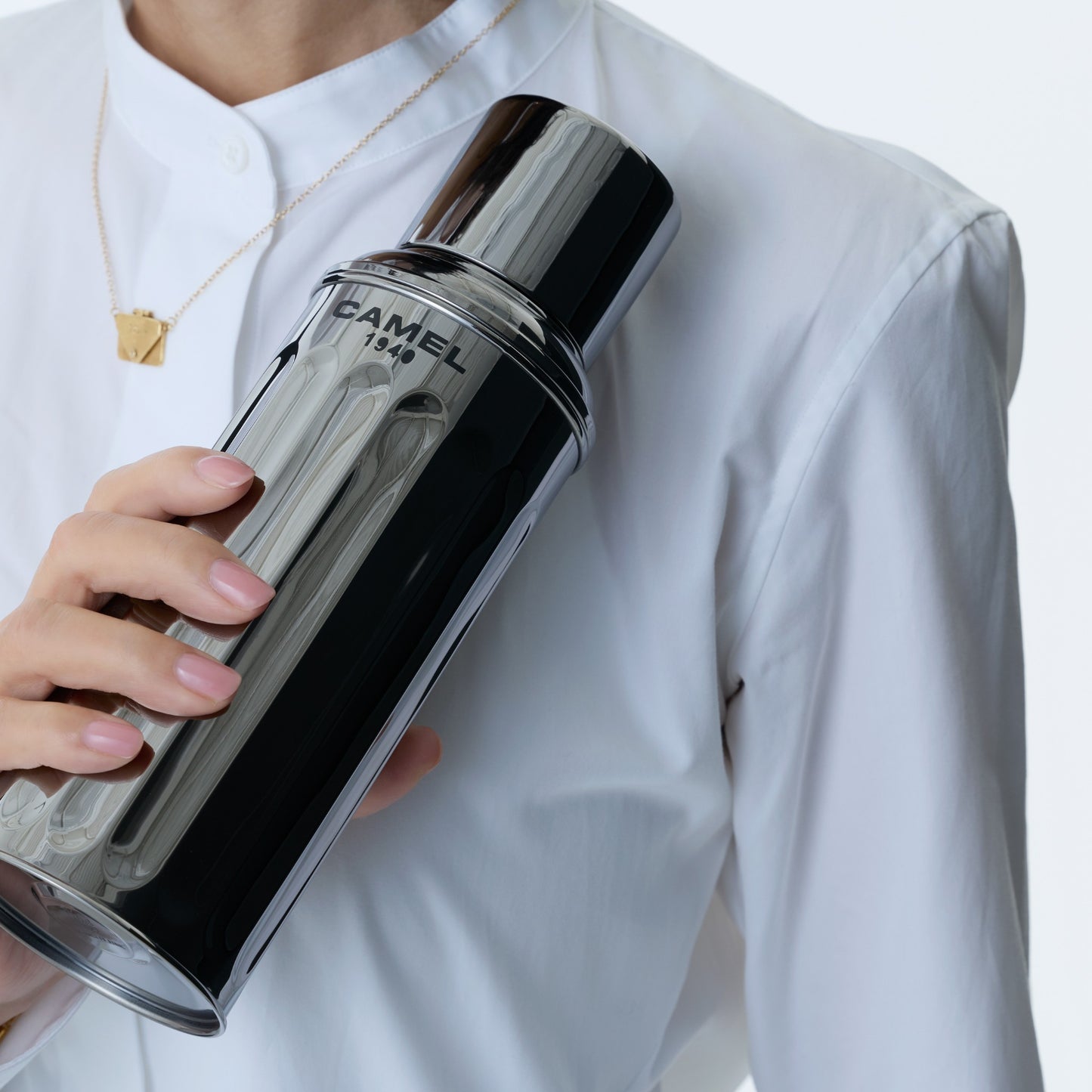 122 | ガラス内瓶 真空断熱ボトル 450ml Premium