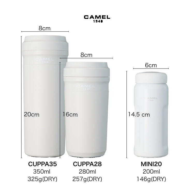 Mini20｜セラミックコート ミニ真空断熱ボトル 200ml｜CAMEL Japan