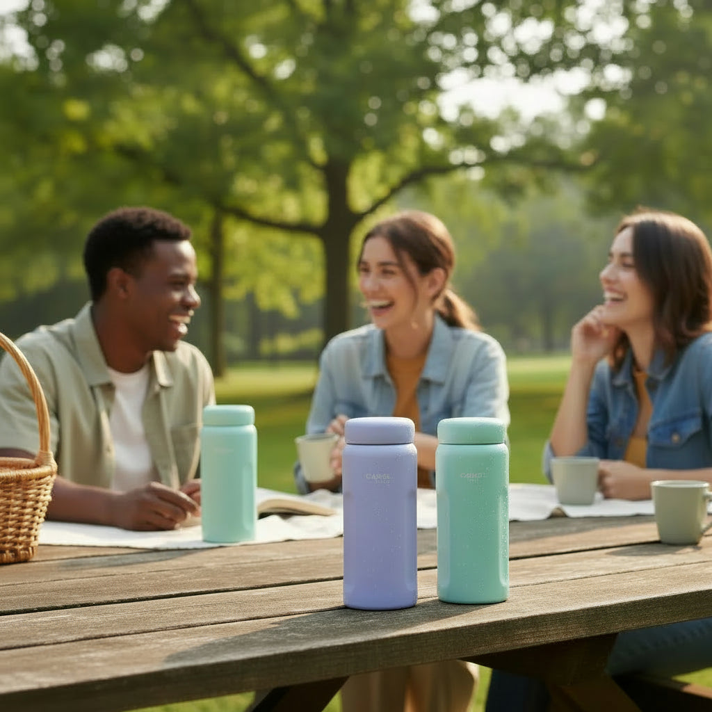 【3.8％OFF＆送料0円】MINI20の3本セット｜内側セラミックコーティング 真空断熱ボトル 200ml ×3