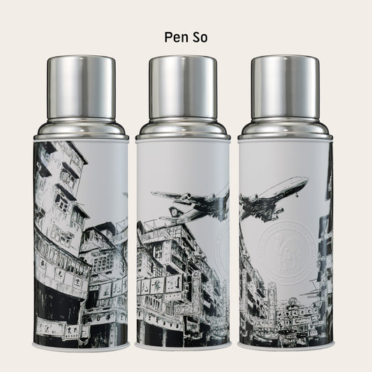 116 JERRY-CHO | 116 PEN-SO｜ガラス内瓶 真空断熱ボトル 450ml