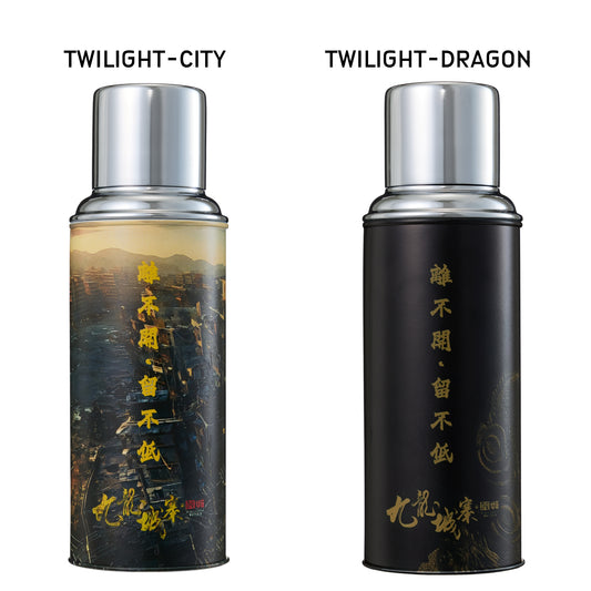 116 TWILIGHT-CITY TWILIGHT-DRAGON｜ガラス内瓶 真空断熱ボトル 450ml