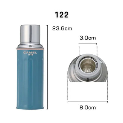 122 | ガラス内瓶 真空断熱ボトル 450ml Premium
